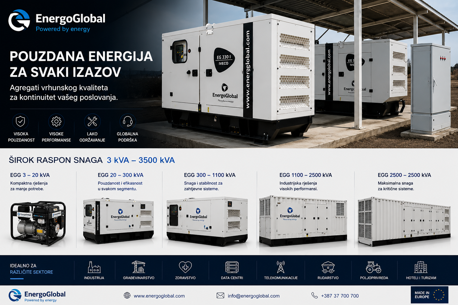 Modularni i Rack UPS sistemi za data centre